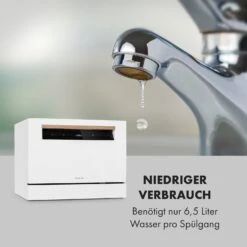 Lagoona Geschirrspülmaschine 1380W 6,5L 6 Gedecke Touch -Klarstein 10034631 de 0007 logo