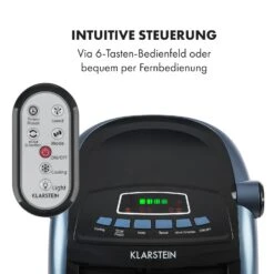 Maxfresh Ocean Ventilator Luftkühler 6L 65W Fernbedienung 2x Eispack -Klarstein 10034640 de 0007 logo