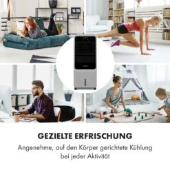 Townhouse 3-in-1 Luftkühler 396 M³/h 7 Liter Fernbedienung Mobil -Klarstein 10034642 de 0003 logo