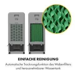 Townhouse 3-in-1 Luftkühler 396 M³/h 7 Liter Fernbedienung Mobil -Klarstein 10034642 de 0004 logo