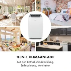 Iceblock Prosmart 12 Klimaanlage 3-in-1 12.000 BTU App Control -Klarstein 10034645 de 0005 logo