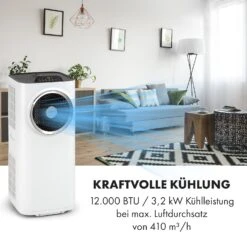 Klarstein Kraftwerk Smart 12K Klimaanlage 3-in-1 12000 BTU App 14 Klarstein Kraftwerk Smart 12K Klimaanlage 3-in-1 12000 BTU App -Klarstein 10034664 de 0003 logo