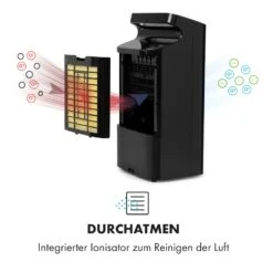 Coldplayer 4-in-1 Luftkühler 384 M³/h 68 W 10 Ltr Fernbedienung Mobil -Klarstein 10034673 de 0008 logo