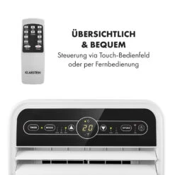 Metrobreeze New York 7k Mobile Klimaanlage 2,05kW 7000BTU EEC A Fernbedienung 16 Metrobreeze New York 7k Mobile Klimaanlage 2,05kW 7000BTU EEC A Fernbedienung -Klarstein 10034680 de 0005 logo