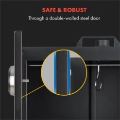 Flintstone Räucherofen 1600W Thermometer Edelstahl Elektrisch 15 Flintstone Räucherofen 1600W Thermometer Edelstahl Elektrisch -Klarstein 10034702 yy 0004 logo Klarstein NES C16
