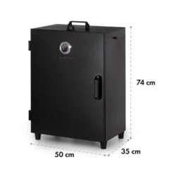 Flintstone Räucherofen 1600W Thermometer Edelstahl Elektrisch 21 Flintstone Räucherofen 1600W Thermometer Edelstahl Elektrisch -Klarstein 10034702 yy 0010 logo Klarstein NES C16