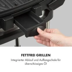 Gatsby Elektrogrill 2000W Antihaft-Grillfläche Seitentische -Klarstein 10034707 de 0008 logo