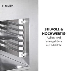 Hannibal Hochtemperaturgrill Indoor 2.200W 850°C Edelstahl Silber -Klarstein 10034803 de 0007 logo
