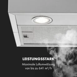 Structura Inselabzugshaube Abluft 641 M³/h Max. LED-Licht Edelstahl 14 Structura Inselabzugshaube Abluft 641 M³/h Max. LED-Licht Edelstahl -Klarstein 10034849 de 0003 logo