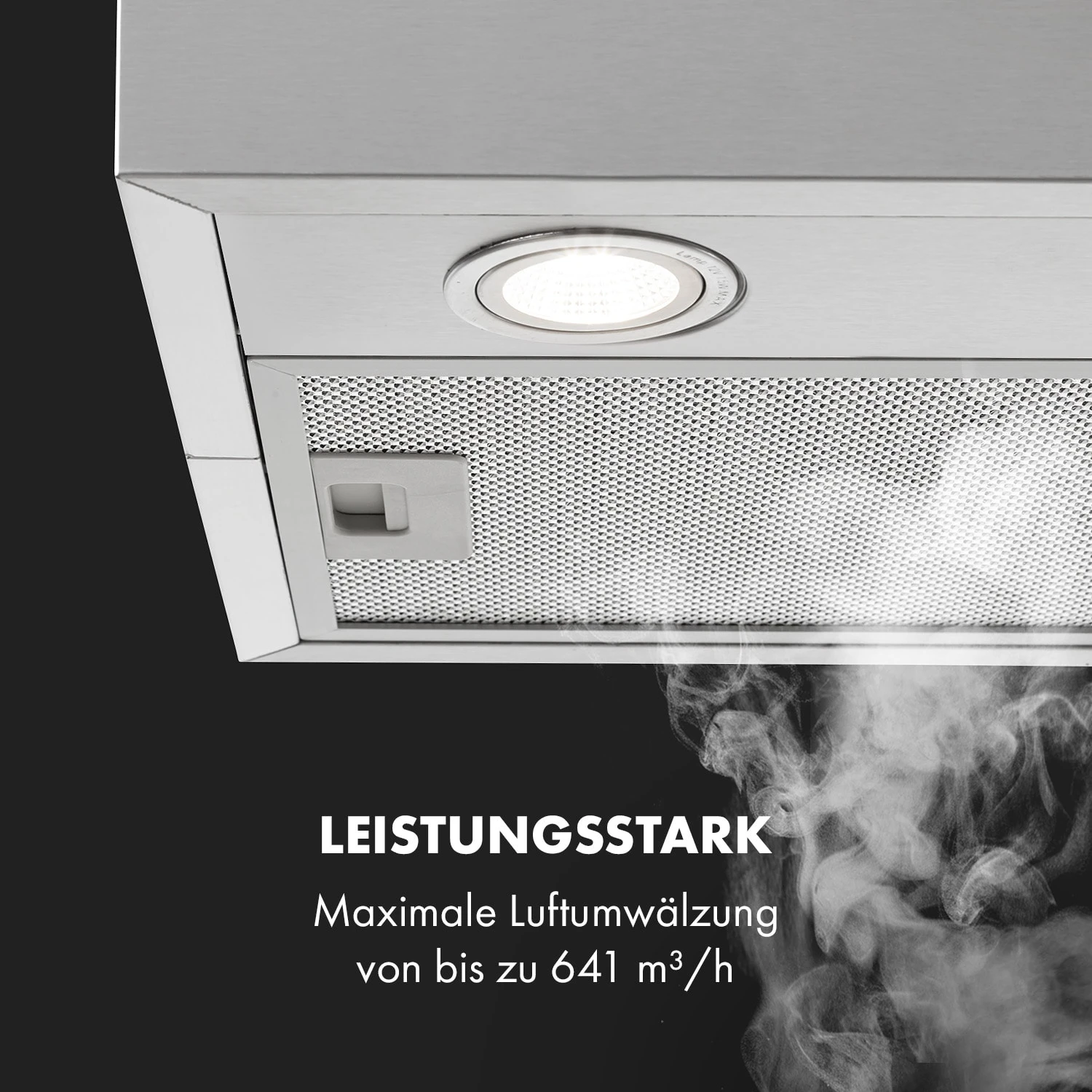 Structura Inselabzugshaube Abluft 641 M³/h Max. LED-Licht Edelstahl 5 Structura Inselabzugshaube Abluft 641 M³/h Max. LED-Licht Edelstahl – Bild 3