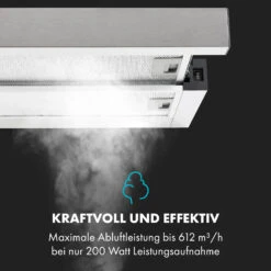 Viola Dunstabzugshaube Edelstahl 59,6 Cm 612m³/h EEK A Silber 14 Viola Dunstabzugshaube Edelstahl 59,6 Cm 612m³/h EEK A Silber -Klarstein 10034862 de 0004 logo