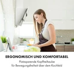 Antonia Dunstabzugshaube Kopffrei 60cm 350m³/h Touch-Bedienfeld Glas -Klarstein 10034867 de 0007 logo