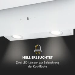 Antonia Dunstabzugshaube Kopffrei 60cm 350m³/h Touch-Bedienfeld Glas -Klarstein 10034867 de 0008 logo