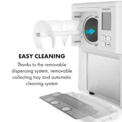 Sweet Sundae Eiscrememaschine Kompressor 1,5l Edelstahl Weiß 19 Sweet Sundae Eiscrememaschine Kompressor 1,5l Edelstahl Weiß -Klarstein 10034912 uk 0008 logo Klarstein Sahnehaeubchen Eiscrememaschine weiss