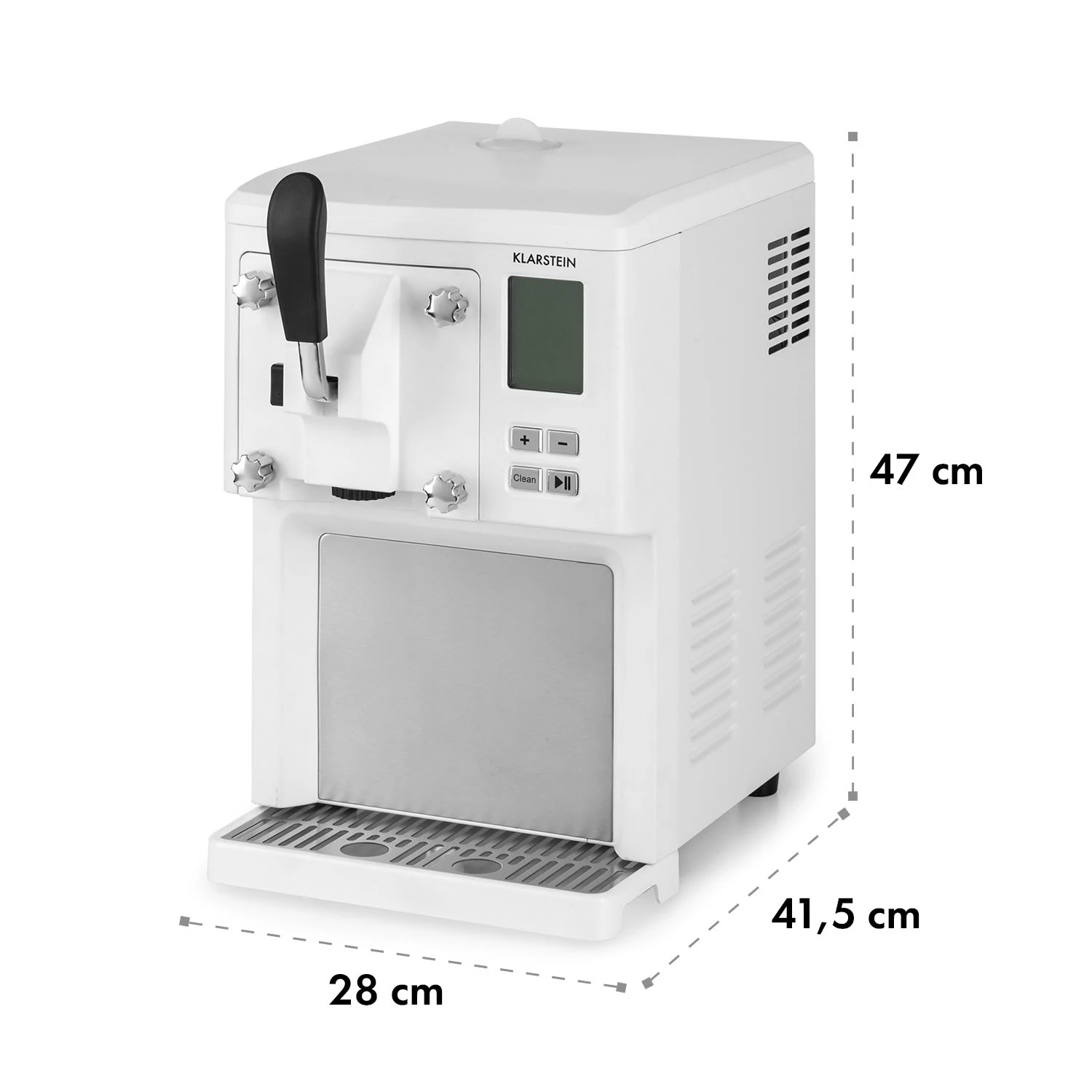Sweet Sundae Eiscrememaschine Kompressor 1,5l Edelstahl Weiß 12 Sweet Sundae Eiscrememaschine Kompressor 1,5l Edelstahl Weiß – Bild 10