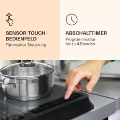 InnoChef Induktionskochfeld 3400W Touch Control Glaskeramik 12 InnoChef Induktionskochfeld 3400W Touch Control Glaskeramik -Klarstein 10034919 de 0004 logo