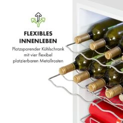 Beersafe XL Quartz Kühlschrank 60 Liter 4 Böden Panoramaglastür 17 Beersafe XL Quartz Kühlschrank 60 Liter 4 Böden Panoramaglastür -Klarstein 10034929 de 0006 logo