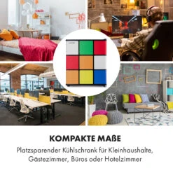 Solve Kühlschrank Mini-Bar 48L Zauberwürfel-Design -Klarstein 10035024 de 0004 logo
