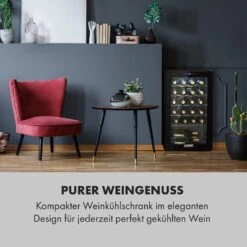 Shiraz 24 Uno Weinkühlschrank 63l 24Fl Touch-Bedienfeld 5-18°C 13 Shiraz 24 Uno Weinkühlschrank 63l 24Fl Touch-Bedienfeld 5-18°C -Klarstein 10035028 de 0002 logo