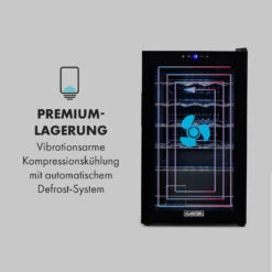 Shiraz 24 Uno Weinkühlschrank 63l 24Fl Touch-Bedienfeld 5-18°C 16 Shiraz 24 Uno Weinkühlschrank 63l 24Fl Touch-Bedienfeld 5-18°C -Klarstein 10035028 de 0005 logo