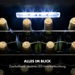 Shiraz 24 Uno Weinkühlschrank 63l 24Fl Touch-Bedienfeld 5-18°C 17 Shiraz 24 Uno Weinkühlschrank 63l 24Fl Touch-Bedienfeld 5-18°C -Klarstein 10035028 de 0006 logo