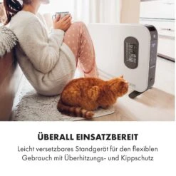 Baltrum Flow Elektroheizung Konvektor 2000 W Standgerät -Klarstein 10035034 de 0007 logo