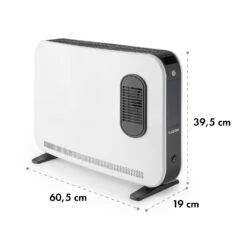 Baltrum Flow Elektroheizung Konvektor 2000 W Standgerät -Klarstein 10035034 yy 0008 logo Klarstein Baltrum Flow Konvektions Heizgeraet