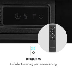 Vulsini Hideaway Elektrokamin 1900 W LED-Technik Fernbedienung -Klarstein 10035040 de 0004 logo