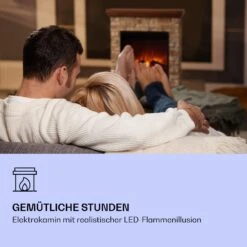 Etna Elektrokamin 1800W Wochentimer Fernbedienung LED -Klarstein 10035042 de 0004 logo