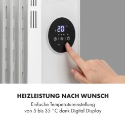 Thermaxx Heatstream Ölradiator 2500W 5-35 °C 24h-Timer -Klarstein 10035055 de 0003 logo