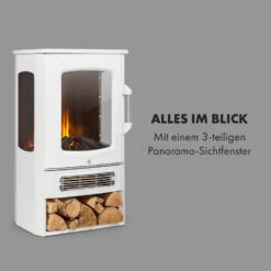 Bormio Panorama Elektrischer Kamin 1000/2000W Thermostat -Klarstein 10035056 de 0003 logo