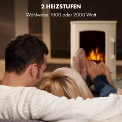 Bormio Panorama Elektrischer Kamin 1000/2000W Thermostat -Klarstein 10035056 de 0004 logo