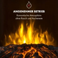 Bormio Panorama Elektrischer Kamin 1000/2000W Thermostat -Klarstein 10035056 de 0006 logo