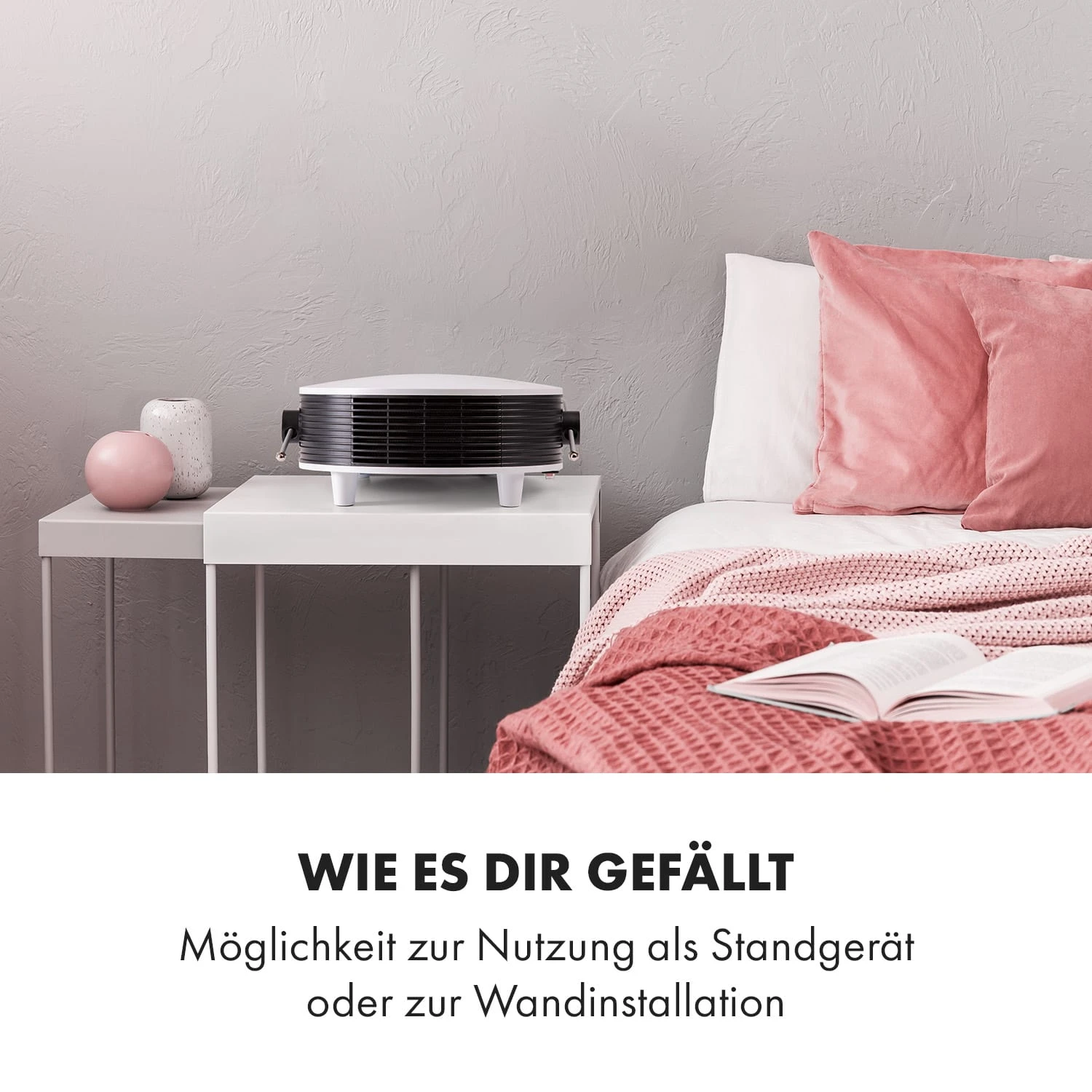 Hot Spot Pebble Heizlüfter 2000W Handtuchtrockner Timer Fernbedienung 5 Hot Spot Pebble Heizlüfter 2000W Handtuchtrockner Timer Fernbedienung – Bild 3