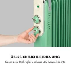 Thermaxx Retroheat Ölradiator 2000W Bodenrollen -Klarstein 10035079 de 0005 logo