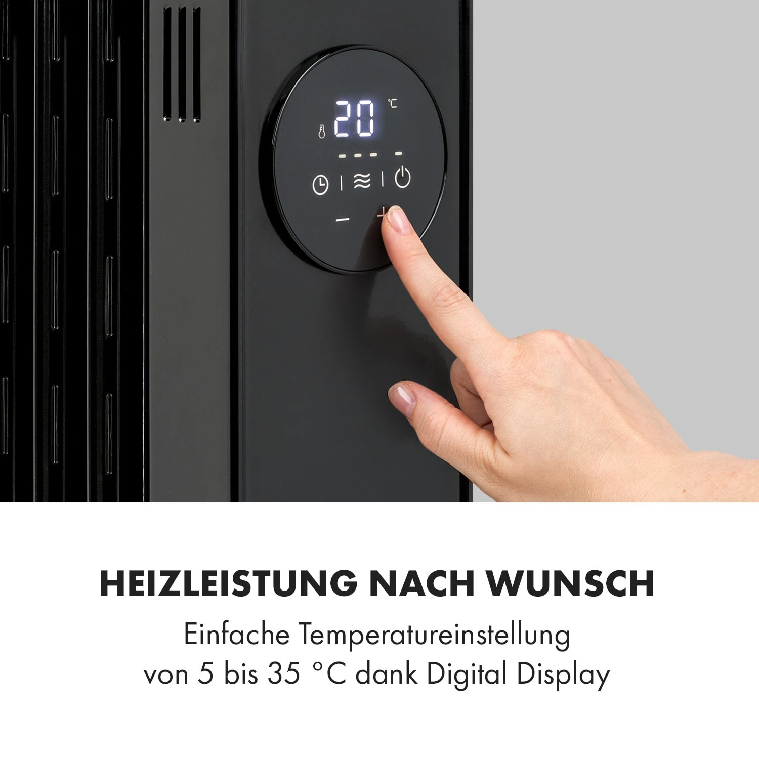 Thermaxx Heatstream Ölradiator 2500W 5-35 °C, 24h-Timer 5 Thermaxx Heatstream Ölradiator 2500W 5-35 °C, 24h-Timer – Bild 3