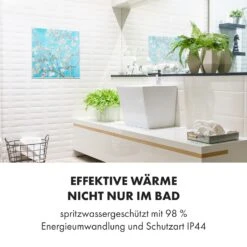 Wonderwall Air Art Smart Infrarotheizung 60x60cm 350W Wandinstallation App-Steuerung Mandelblüten 17 Wonderwall Air Art Smart Infrarotheizung 60x60cm 350W Wandinstallation App-Steuerung Mandelblüten -Klarstein 10035112 de 0006 logo