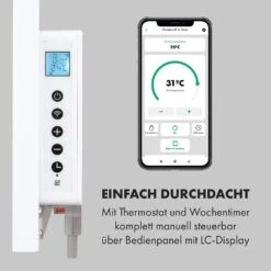 Wonderwall Air Art Smart Infrarotheizung 60x60cm 350W Wandinstallation App-Steuerung Mandelblüten 18 Wonderwall Air Art Smart Infrarotheizung 60x60cm 350W Wandinstallation App-Steuerung Mandelblüten -Klarstein 10035112 de 0007 logo