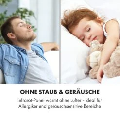 Wonderwall Air Art Smart Infrarotheizung 120x30cm 350W Wandinstallation App-Steuerung Seerosen -Klarstein 10035119 de 0004 logo