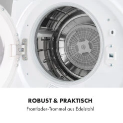 Jet Set 2500 Wäschetrockner Ablufttrockner 850W EEK C 2,5kg 50cm -Klarstein 10035137 de 0007 logo