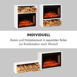 Mauna Loa Elektrokamin 2000 W LED-Flammen Fernbedienung Holzregal 11 Mauna Loa Elektrokamin 2000 W LED-Flammen Fernbedienung Holzregal -Klarstein 10035167 de 0002 logo