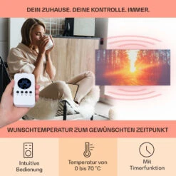Wonderwall Air Art Infinite 720 Infrarotheizung 120x60 Cm -Klarstein 10035173 de 0003 usp