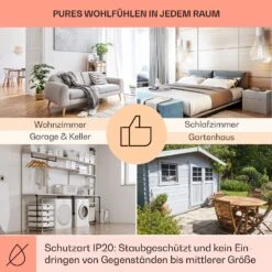 Wonderwall Air Art Infinite 720 Infrarotheizung 120x60 Cm -Klarstein 10035173 de 0005 usp