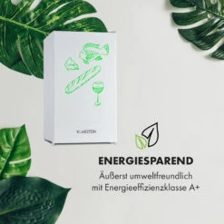 Spitzbergen Uni Kühlschrank 91 Liter 10-Liter-Gefrierfach 2 Böden -Klarstein 10035192 de 0004 logo