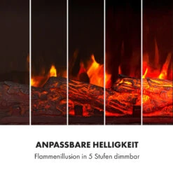 Aargau Smart Elektrischer Kamin 1000/2000W LED 18-27 °C Wochentimer 18 Aargau Smart Elektrischer Kamin 1000/2000W LED 18-27 °C Wochentimer -Klarstein 10035204 de 0005 logo