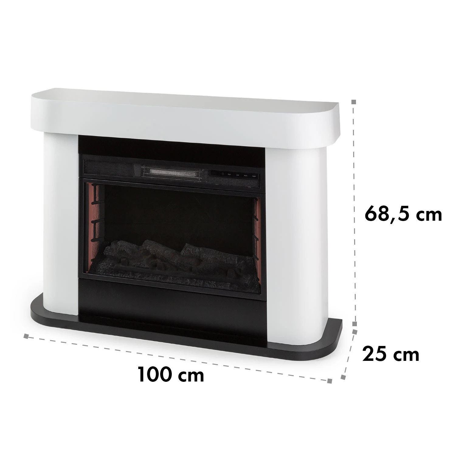 Aargau Smart Elektrischer Kamin 1000/2000W LED 18-27 °C Wochentimer 14 Aargau Smart Elektrischer Kamin 1000/2000W LED 18-27 °C Wochentimer – Bild 12