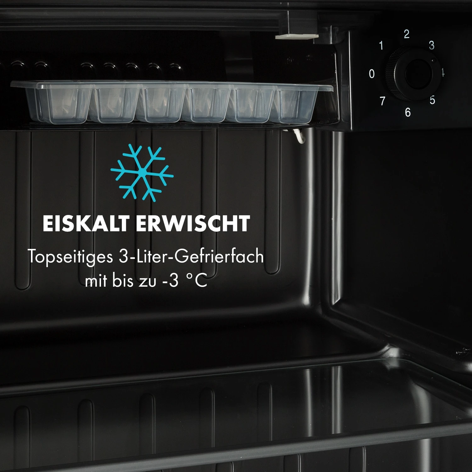 Obsidian Kühlschrank 46 Liter Gemüsefach 8 Obsidian Kühlschrank 46 Liter Gemüsefach – Bild 6