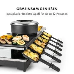 Fonduelette XL 3-in-1 Raclettegrill Fondue Naturstein 1650W 12 Pers 15 Fonduelette XL 3-in-1 Raclettegrill Fondue Naturstein 1650W 12 Pers -Klarstein 10035220 de 0005 logo