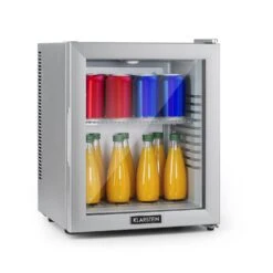 Brooklyn 24 Mini-Kühlschrank Glastür LED Ablage