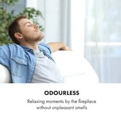 Phantasma Brickline Ethanol-Kamin 3,4 KW Backstein-Optik MDF -Klarstein 10035231 uk 0004 logo Klarstein Phantasma Brickline Ethanol Kamin